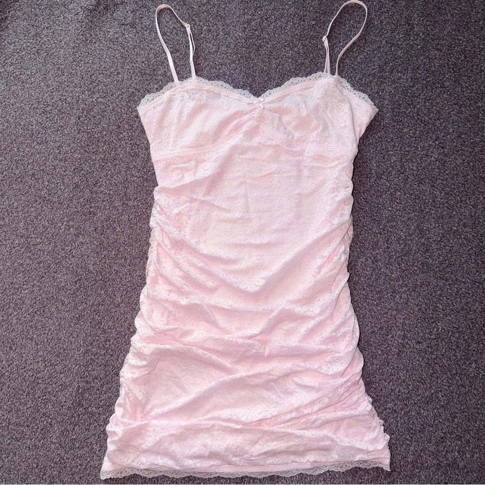 NWT! Victoria's Secret PINK x LoveShackFancy Lace Mini Dress